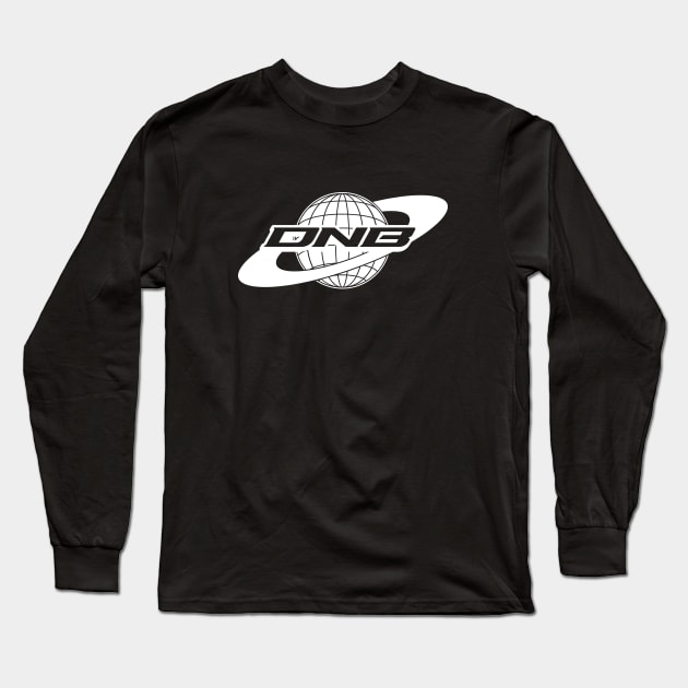 DNB Planet Long Sleeve T-Shirt by Drum And Bass Merch